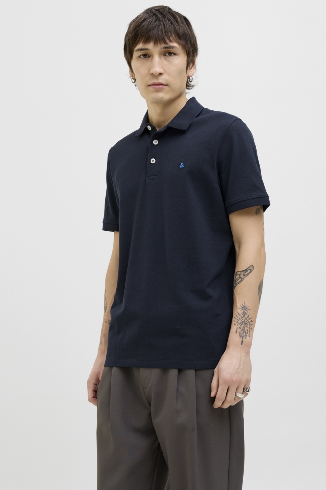 JJEPAULOS POLO SS NOOS 12136668 Sky Captain/Classic